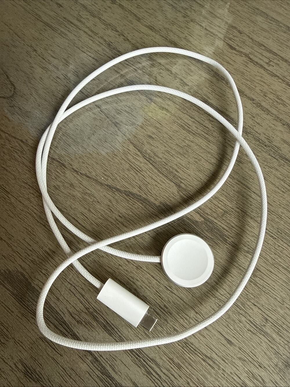Genuine Apple Watch Cable Magnetic Fast Charger to USB-C Woven Braided 1M Cable